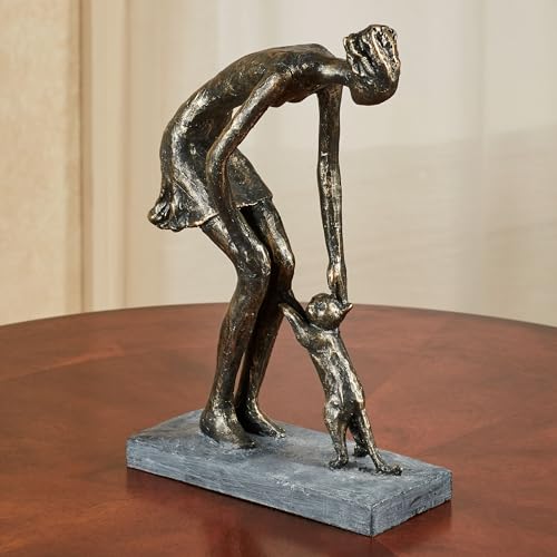 Escultura de mesa persona y gato Touch of Class miniatura 2