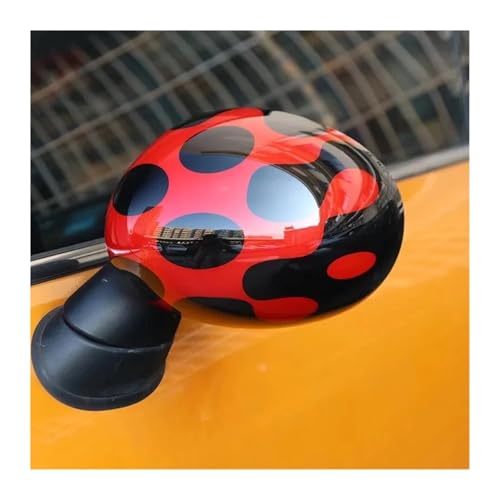 LLNRB Mini Cooper One S JCW F54 F55 F56 F57 F60 2015-2019 ΉOANZT[ TChhA~[Jo[Lbv(Wave point red,LHD,No Light Hole1)