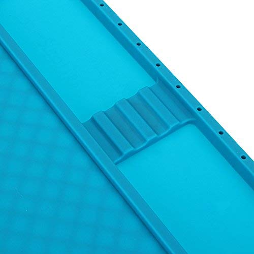 Image of Breewell Heat Resistant Soldering Mat Insulation Silicone Pad Maintenance Platform Magnetic Adsorption Point | Blue
