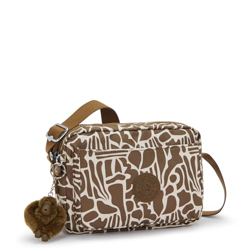 Image of Kipling Women's Abanu Medium Crossbody Bag, Lightweight, Adjustable Nylon Waist Pack with Multi-Compartment Zip Pockets