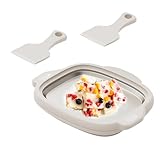 crème alors faites de la crème glacée rapide Multifonctionnel pour faire du yaourt glacé en boîte 【Conception humanisée】 - Conçue pour le confort de l'utilisateur, notre sorbetière roulée est dotée spatule innovante et d'un angle de comptoir qui garantit que la spatule reste hygiénique et éloignée des surfaces. La petite fente pour la main -freeze améliore également, permettant à tout le monde, y compris, de participer plus facilement au plaisir de la fabrication de la crème glacée. Cette