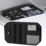 Dadanism Organizador Táctico para Visera de Coche, Negro