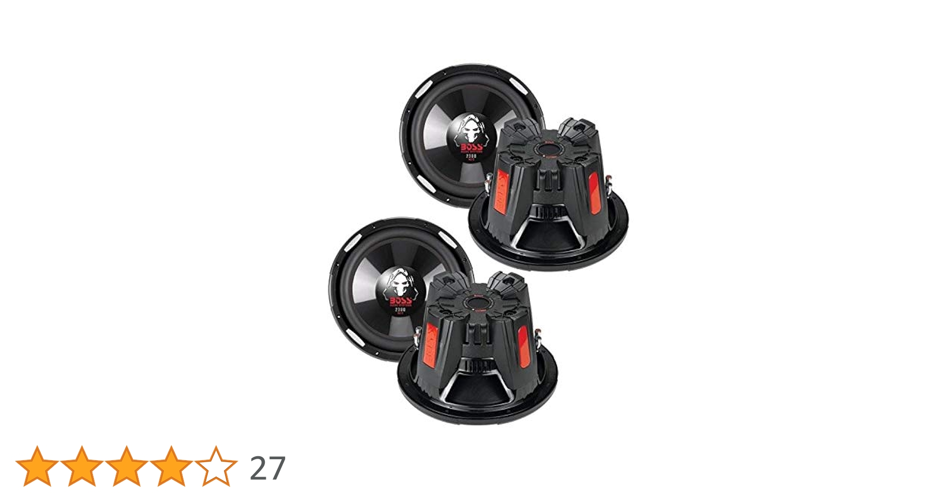 Amazon.co.jp: BOSS Audio P126DVC 12インチ 9200W カーパワー