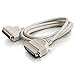 C2G 02301 IEEE-1284 DB25 Male to Centronics 36 Male Parallel Printer Cable, Beige (12 Feet, 3.65 Meters)
