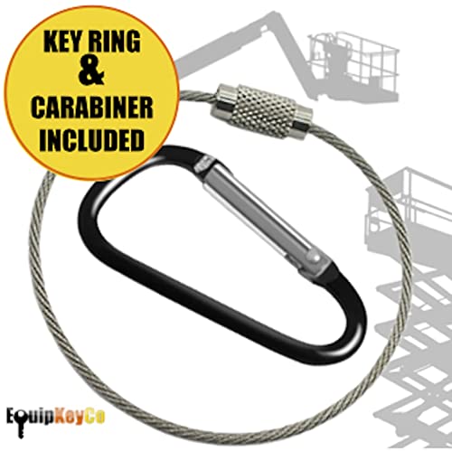 Heavy Equipment Scissor Lift Key Set And Boom Lift Key Set (12 Keys) Fits Over 350 Machines Jlg, Skyjack, Genie, Snorkel, Mec, Upright, Gmg, Grove, Haulotte And More. #TOP5