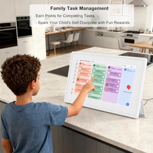 Digital Calendar 10 1 Inch Wall Plan Touch Screen WiFi picture esay to use - image 6