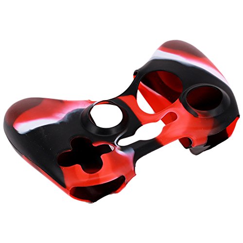 Sunangel Xbox 360 Wireless Controller Skin Protective Rubber Case Cover For Microsoft Xbox 360 Game Pad (3 Colors Package) #TOP4