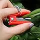 VYIBPDY 5 Stücke Gartenarbeit Daumen Messer,Finger Pflanze Obst Pflücken Messer,Garten-Daumenmesser,Multifunktionales Gartenmesser mit Feder,schonen Sie Ihre Finger