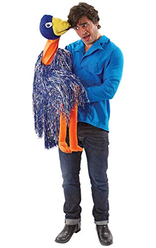 ORION COSTUMES Men's Rob and Emu Bird Ventriloquist Puppet TV Fancy Dress