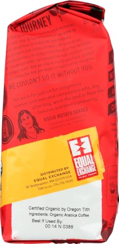 Equal Exchange Organic Coffee Breakfast Blend, En grano, 12 Oz, Pack 4 miniatura 4