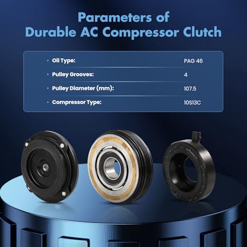 Image of ECCPP A /C Compressor Clutch 1999-2005 for Suzuki Grand Vitara 2.5L