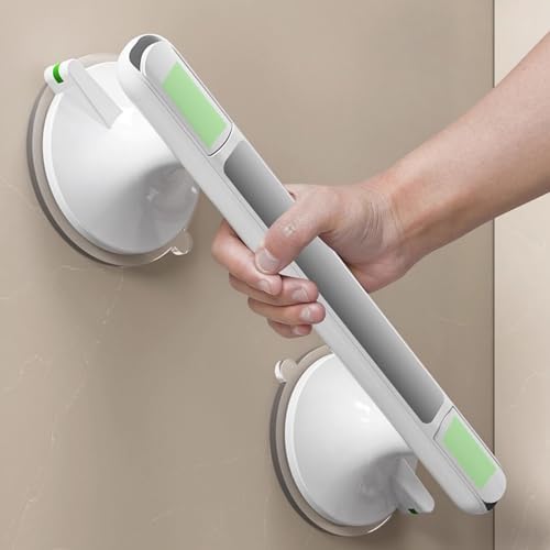 Grab Bar for Bathtubs and Showers,Grab Bar for Elderly for Wall,Shower Handle,Non-Slip Handrail Safety Grip for Seniors No Drilling,Shower Handles for Elderly Suction,Bathroom Accessories