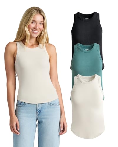 True Classic Womens Tops – Soft Ribbed & Cotton Tees