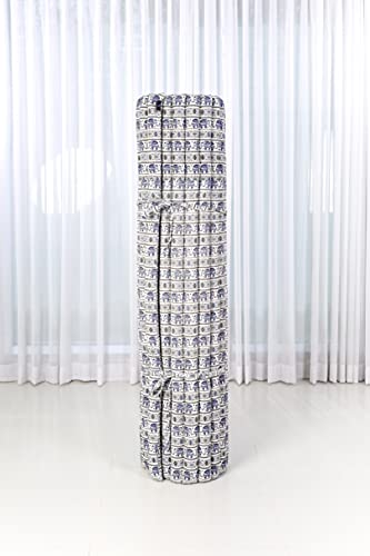 Image of Leewadee Extra Wide Thai Roll Mat 75 x 57 inches Kapok Firm
