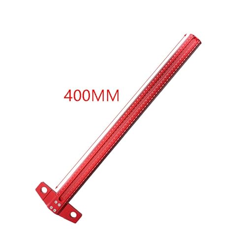 木工スクライブ 60-600 ミリメートル T 型定規スクライブ定規アルミ合金線画マーキングゲージ DIY 測定ツール 測定ツール(T-400)