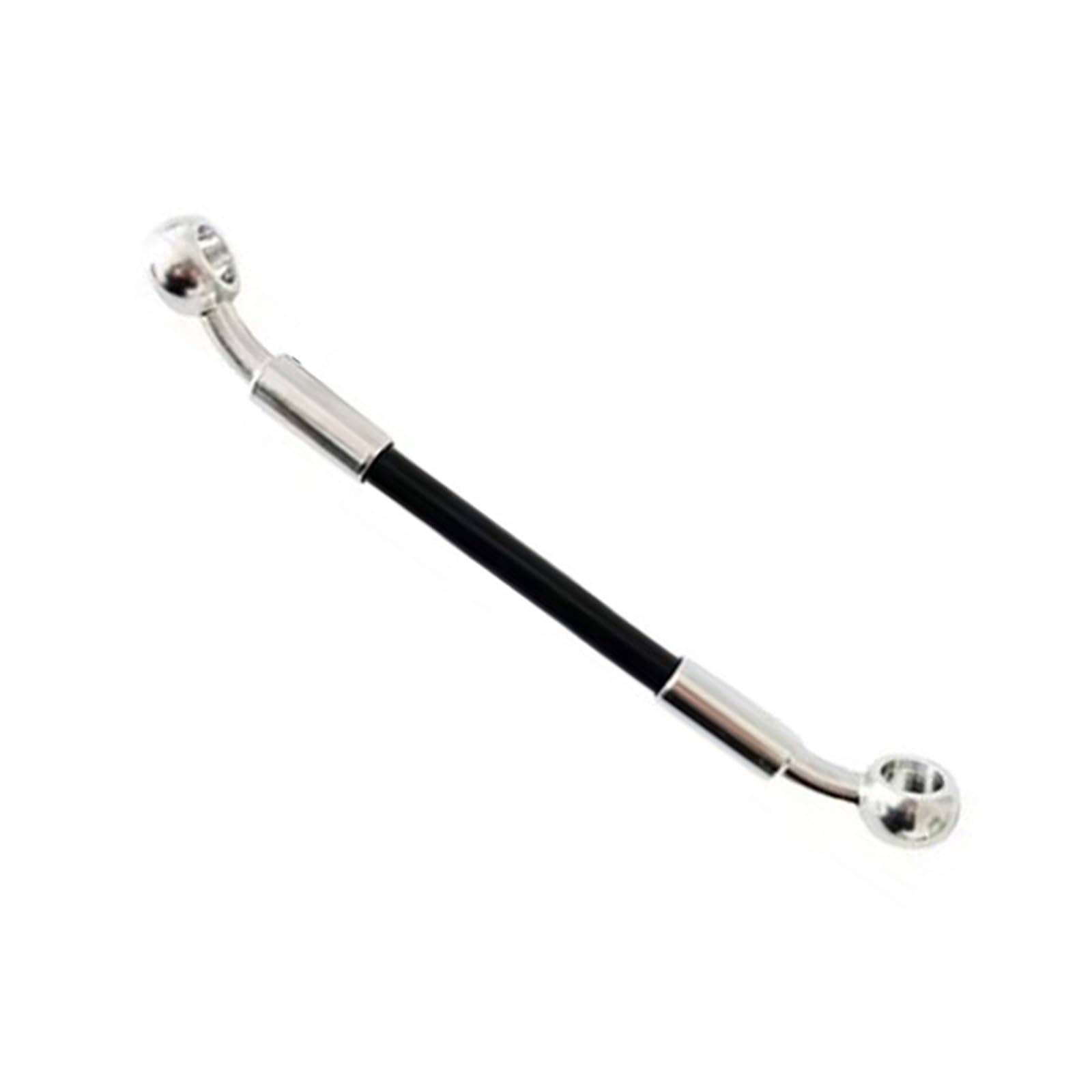 Motorcycle Brake Hose 28°-28° Motorcycle 10mm Banjo Brake Hose Line Stainless Steel Braided Oil Pipe 10CM-500CM Accessories(40cm)