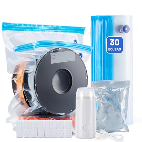 AGPTEK Bolsas Almacenamiento Filamento 3D (30 Unid) - Kit Vacío
