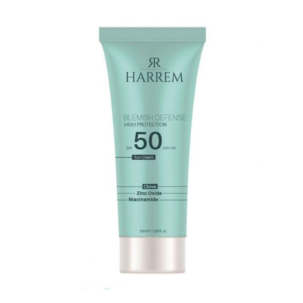 Akneli&Yağlı Ciltler Leke Karşıtı Yüksek Koruyucu Yağsız SPF50 UVA/UVB Güneş Kremi 50 Ml Black P.int