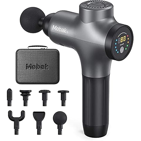 Mebak 3 Pistola de Masaje Muscular Profesional Cover