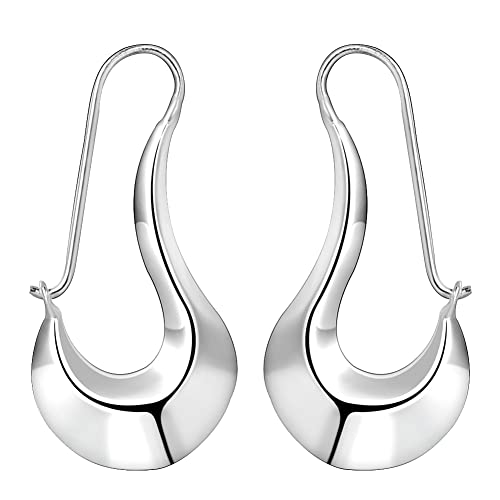 PSVOD aretes Colgante Heteromórfico Minimalista Hembra Eletroplating Leverback