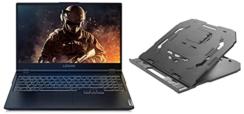 Image of Lenovo Legion5 AMD Ryzen5 4600H 15.6 inch(39.62 cm) FHD Gaming Laptop(8GB /1TB HDD /256GB SSD /Win /120 Hz /NVIDIA GTX 1650 4GB GDDR6) 82B500BHIN 2-in-1 Laptop Stand