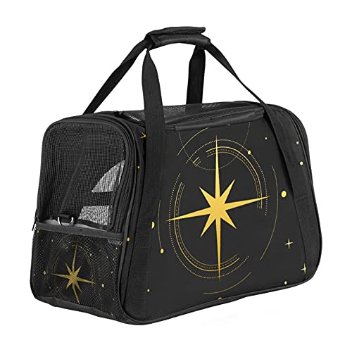Bolsa de viaje para gato y conejo, transportín flexible para avión 2