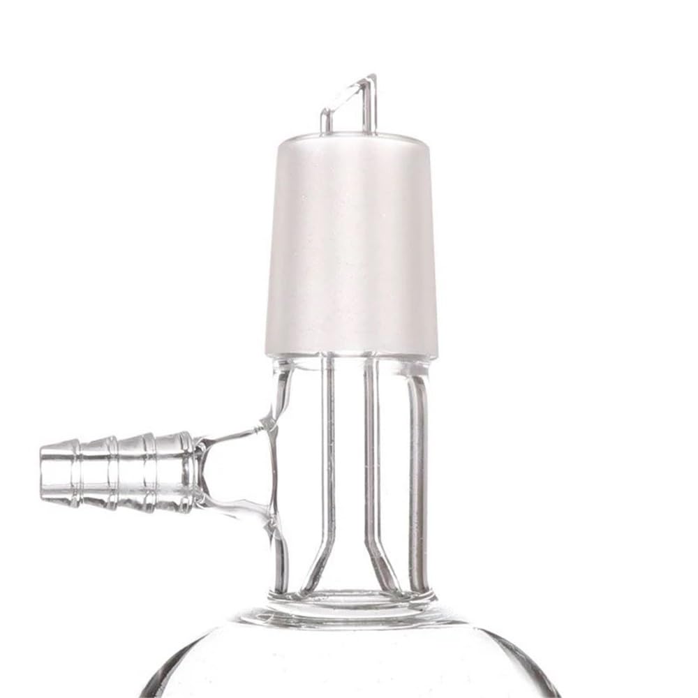 Embudo de vidrio de laboratorio con placa de orificio de 24 mm, calibre 30, 60, 100, 250, 500 y 1000 ml, 1 unidad(500ml)