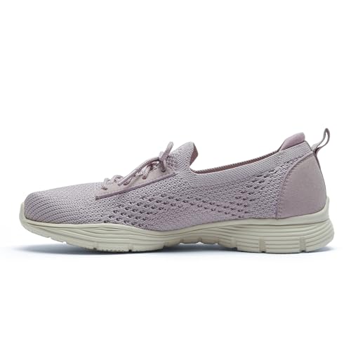 Image of Skechers Womens Seager - Casually Lilac Casual Slip On Shoe Purple