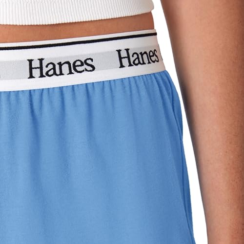Image of Hanes Women's Originals Lounge Pants, Comfywear Sleep Pants for Women, Straight Leg Loungewear Pants
