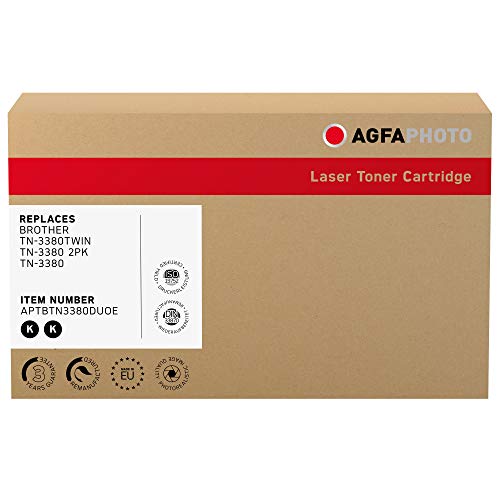 Preisvergleich Produktbild AgfaPhoto APTBTN3380DUOE Remanufactured Toner 2er Pack