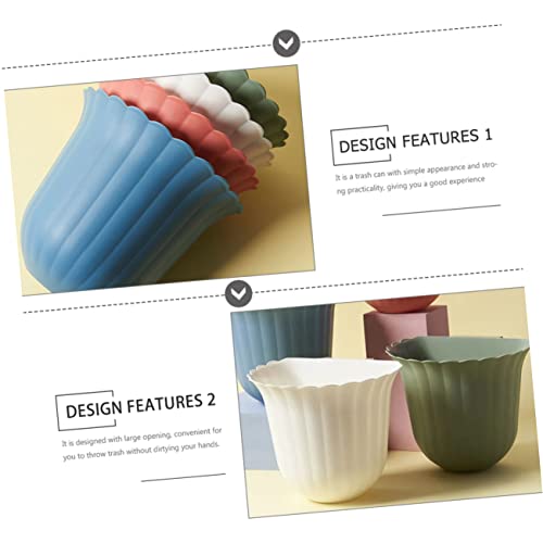Caneca de basura rectangular para cocina, colgante 4 pcs miniatura 3
