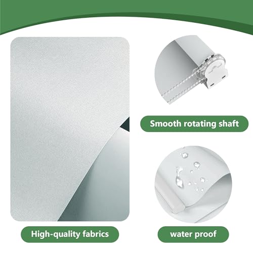 Store occultant isolant contre la chaleur estivale pour chambre et salon