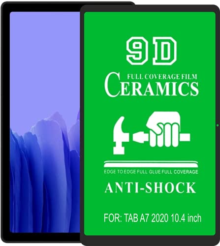 Glaxx Unbreakable Flexible Nano 5D Screen Protector Film for Samsung Galaxy Tab A7 2020 10.4" T500/T505 - Black (B09CN1DNJV) Amazon Price History, Amazon Price Tracker