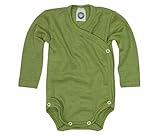 BESONDERE QUALITÄT: Der Langarm-Body besteht aus Wolle/Seide für Babys aus 70 % feinster Merinoschurwolle und ist aus kontrollierter biologischer Tierhaltung mit 30 % herrlicher Seide