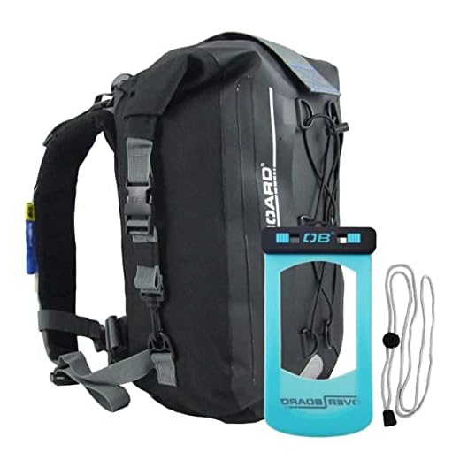 OverBoard Bolsa Estanca Premium | 100% Mochila Impermeable con Sistema de Cierre Sellado 20/30 Litros