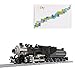 LDB SHOP Tecnica treno 1136 mattoncini per costruzione tecnica City, treno merci, modello con binario, tecnica treno a vapore, giocattolo per costruzione, compatibile con Lego Technic