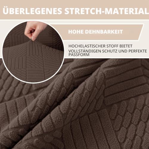 Ystyle Stretch Stuhlhussen 4er Set, Stuhlbezug Elastisch Abnehmbarer Waschbarer, Stuhlbezüge Chair Cover Langlebig Universal… – Ansicht 4
