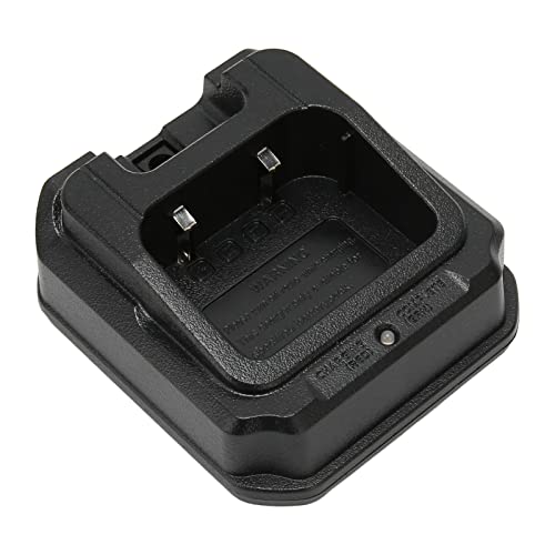 CHR 9700 Radio-Ladegerät, Radio-Akku-Ladestation mit Netzteil-Adapter für BF 9700 BF A58 UV 5S UV 9R UV 9R Plus BF R760 GT 3WP (EU-Stecker)