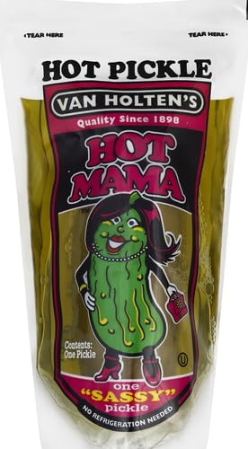 Van Holten Pickle Pouch Hot Mama, 12 oz