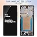 OLED for Samsung Galaxy S25 Ultra 5G Screen Replacement for Samsung Galaxy S25 Ultra LCD Display SM-S938U S938B S938A S938W LCD Digitizer Screen Touch Assembly(Black Frame,with Fingerprint)