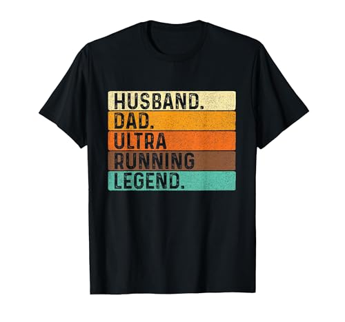 Husband Dad Ultra Running - Ultramarathon Mountain Runner T-Shirt, Men,