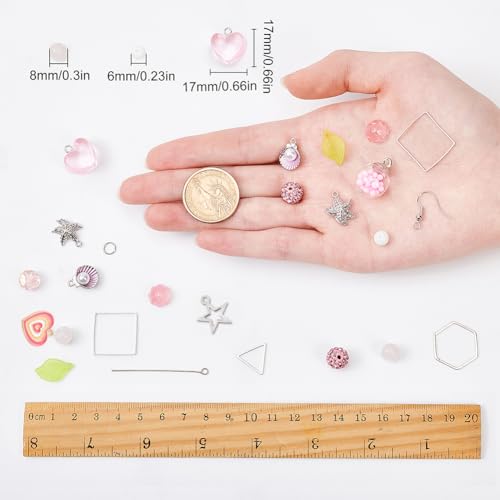 Kit para hacer aretes de concha, el regalo creativo ideal 4