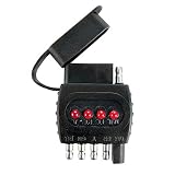 IPA Tools Innovative Products of America 7866 4/5-Way Pin Trailer Circuit Tester, One Size