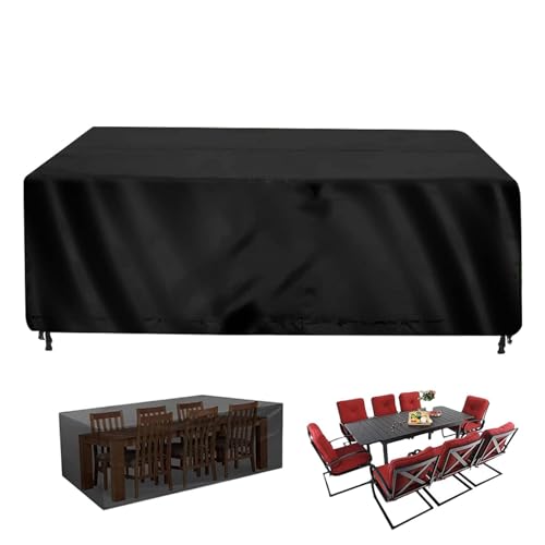 DzpKrka Funda de sofá para exteriores - Cubierta impermeable para muebles de exterior | Cubierta antidecoloración para juego de muebles de exterior, cubierta seccional de patio resistente a la