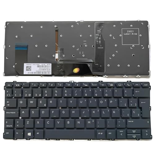 �m�[�g�p�\�R���̃L�[�{�[�h 929985 904507 HSN-Q10C Q20C I04C US SP UK X360 1030 G2 1030 G3 �ƌ݊�������(Black SP Backlit)