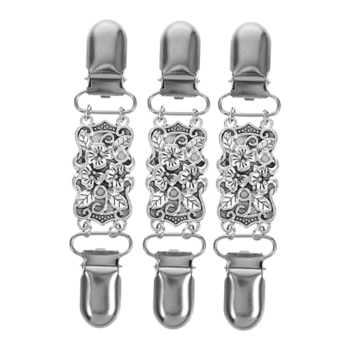 Clips de châle vintage et fermoir de pull tendance pour femme | 3pc