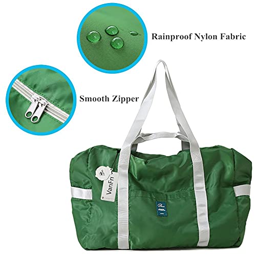 Vanfn Travel Duffel Bag And Disposable Towel, Compressed Towel, Mini Disposable Compressed Washcloth, Cotton Portable Disposable Compressed Towels Perfect For Travel, Home & Outdoor Activities #TOP2