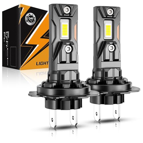 Auxbeam H 7 Fog Lights, Q40 Series 600% Brighter Powersports Light For UTV ATV Offroad Use