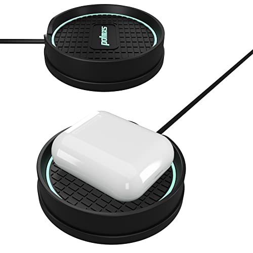 Chargeur de voiture sans fil rapide pour Airpods Pro 15 W pour Apple Airpods 3ème génération/AirpodPro, station de charge sans fil étanche pour chargeur de voiture Airpod Pro Cover