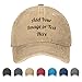 Custom Denim Hat Design Your Text Image Logo Name Personalized Cowboy Baseball Cap Washed Soft Adjustable Fitted Hat for Men Women Dad Boyfriend Trucker Natural